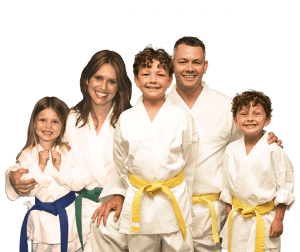 Martial Arts Lessons for Families in Orlando FL - Group Family for Martial Arts Footer Banner